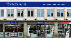 Desktop Screenshot of eurotravellerhotel.com